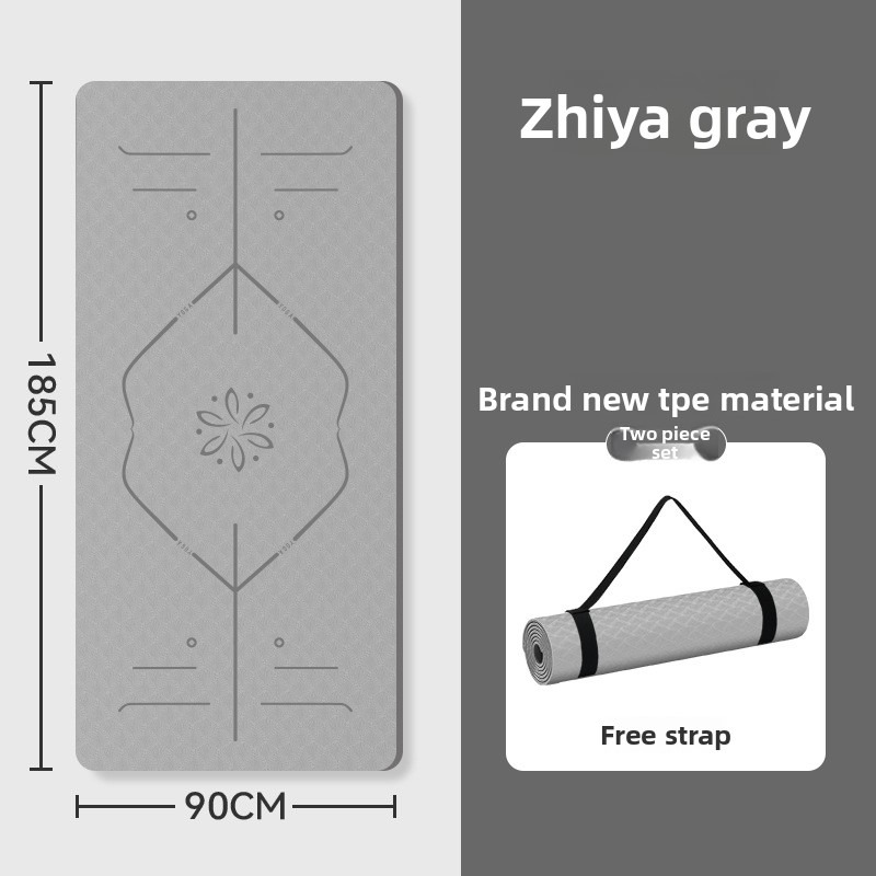 Ab Mat Crunch - Grote maat yoga mat voor heren,