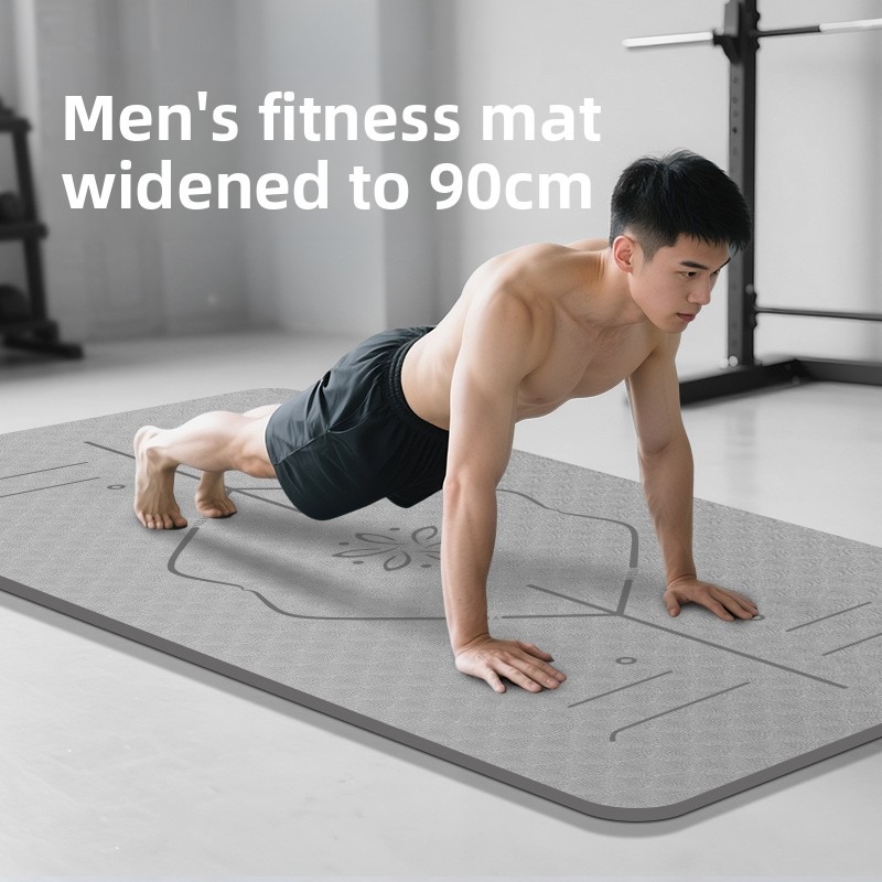 Grote yogamat voor heren, fitn - Ab Mat Crunch recensie en prijs